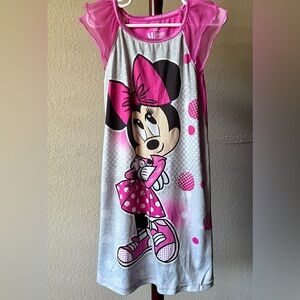 Disney Pink and White Minnie Mouse Dress